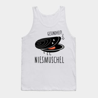 Funny mussel sneezes (b) Tank Top